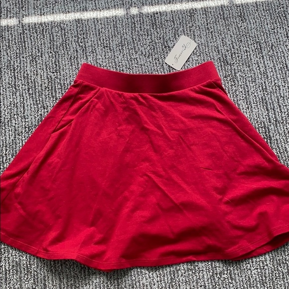 Forever 21 Dresses & Skirts - Red High Waisted Skirt